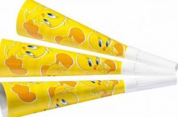 Tweety: Trompete cu sunet (6 bucati) - Pret | Preturi Tweety: Trompete cu sunet (6 bucati)