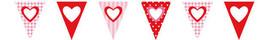 Banner stegulete Decupate in interior LOVE HEART 4metri - Pret | Preturi Banner stegulete Decupate in interior LOVE HEART 4metri