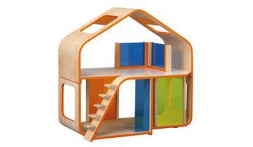 Plan Toys Casuta de papusi contemporana - Pret | Preturi Plan Toys Casuta de papusi contemporana