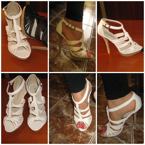 sandale albe model copie chriastian loubortin pt femei - Pret | Preturi sandale albe model copie chriastian loubortin pt femei