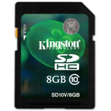 SECURE DIGITAL CARD SDHC 8G (class10) KINGSTON "SD10V/8GB" - Pret | Preturi SECURE DIGITAL CARD SDHC 8G (class10) KINGSTON "SD10V/8GB"