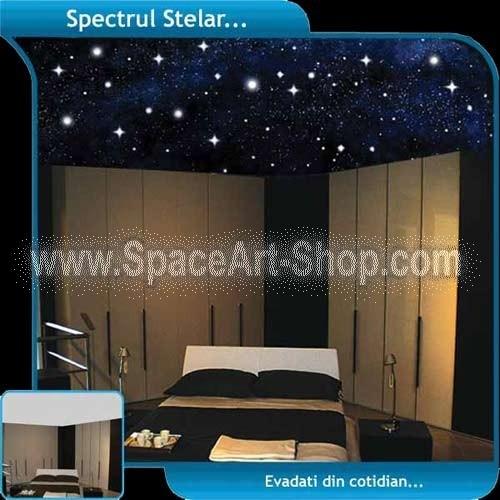 Tavan cu Cer Instelat SpaceArt Creations in dormitor, fi romantic de Valentine's Day - Pret | Preturi Tavan cu Cer Instelat SpaceArt Creations in dormitor, fi romantic de Valentine's Day