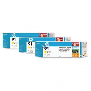 HP 91,  Cartus cerneala 3x775 ml, Galben + Transport Gratuit - Pret | Preturi HP 91,  Cartus cerneala 3x775 ml, Galben + Transport Gratuit
