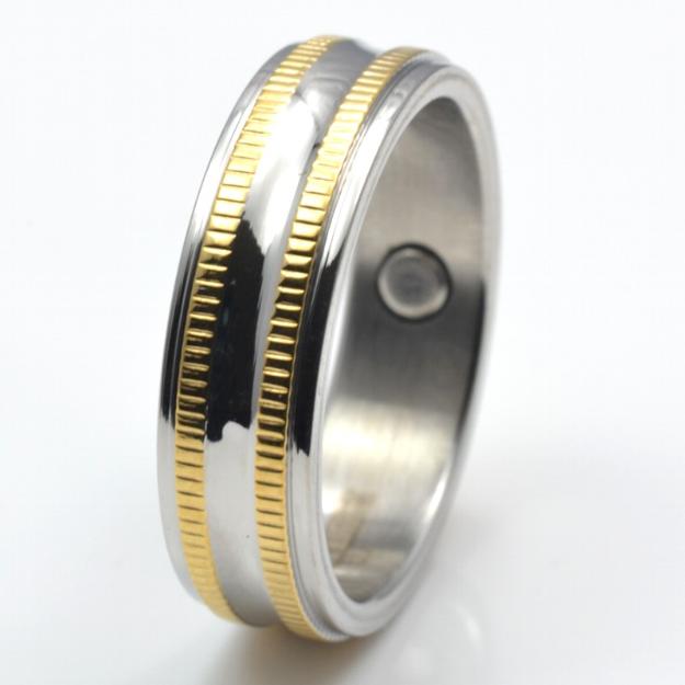 Inel cu magneti placat cu aur VOX 43 - Pret | Preturi Inel cu magneti placat cu aur VOX 43