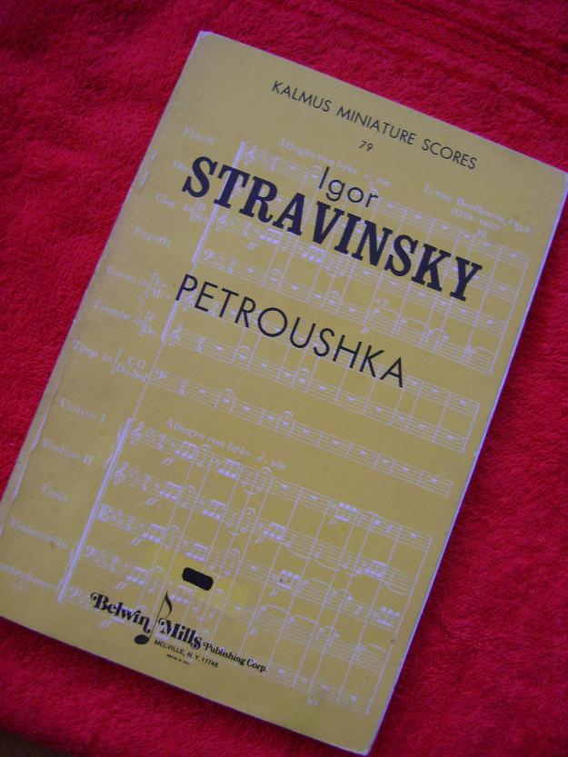 Igor Stravinski-Petruska, partitura completa. - Pret | Preturi Igor Stravinski-Petruska, partitura completa.