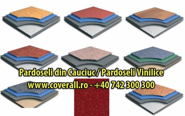 Pardoselii din cauciuc / Pardoseli din beton - Pret | Preturi Pardoselii din cauciuc / Pardoseli din beton