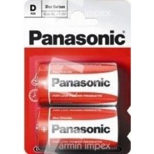 Panasonic baterii r20 d zinc carbon 2 buc la blister - Pret | Preturi Panasonic baterii r20 d zinc carbon 2 buc la blister