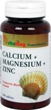 Calciu - Magneziu cu Zinc - 100 comprimate - Pret | Preturi Calciu - Magneziu cu Zinc - 100 comprimate