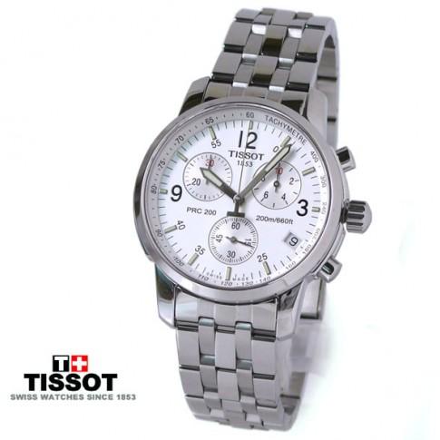 Ceasuri - Ceas TISSOT PRC200 CHRONOGRAPH + curea de piele CADOU - Pret | Preturi Ceasuri - Ceas TISSOT PRC200 CHRONOGRAPH + curea de piele CADOU