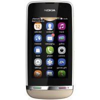 Telefon mobil Nokia Smartphone Asha 311, CPU 1 GHz, RAM 128 MB, microSD, 3 inch (240x400), OS S40 (Sand White) - Pret | Preturi Telefon mobil Nokia Smartphone Asha 311, CPU 1 GHz, RAM 128 MB, microSD, 3 inch (240x400), OS S40 (Sand White)