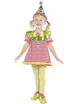 Costum Carnaval Copii Clown Fetita - Pret | Preturi Costum Carnaval Copii Clown Fetita
