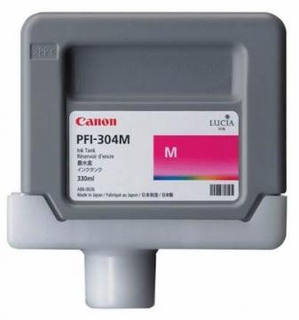 Cartus foto magenta pentru iPF8300, PFI-304PM, 330ml, Canon - Pret | Preturi Cartus foto magenta pentru iPF8300, PFI-304PM, 330ml, Canon