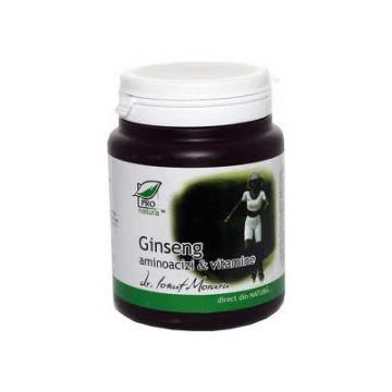 Ginseng cu Aminoacizi si Vitamine *150cps - Pret | Preturi Ginseng cu Aminoacizi si Vitamine *150cps