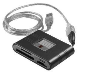 Kingston USB 2.0 Hi-Speed 19-in-1 Media Reader FCR-HS219/1 - Pret | Preturi Kingston USB 2.0 Hi-Speed 19-in-1 Media Reader FCR-HS219/1