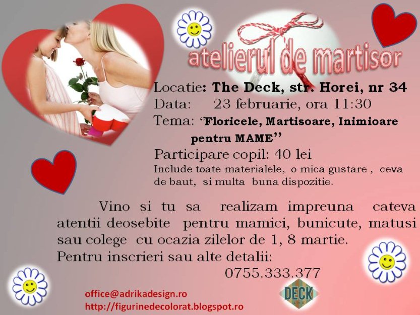 Atelier de Martisor - Pret | Preturi Atelier de Martisor