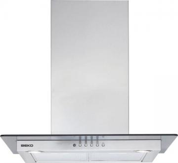 Hote incorporabile - Beko CWB6600X 60 cm 464 mch 230W Decorativa sticla Inox - Pret | Preturi Hote incorporabile - Beko CWB6600X 60 cm 464 mch 230W Decorativa sticla Inox