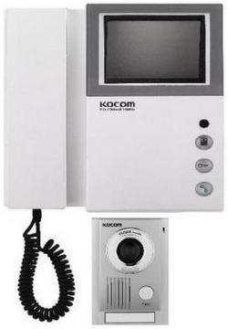 Set Videointerfon KOCOM alb/negru KVM301-KCMB30 - Pret | Preturi Set Videointerfon KOCOM alb/negru KVM301-KCMB30
