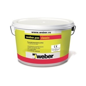 Weber.pas classic (acrilica) tencuiala decorativa - Pret | Preturi Weber.pas classic (acrilica) tencuiala decorativa