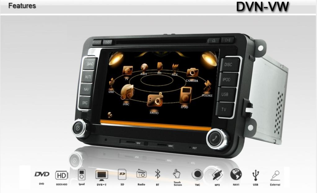 Navigatie dedicata VW - Gps Multimedia TV Bluetooth Usb Ipod - Pret | Preturi Navigatie dedicata VW - Gps Multimedia TV Bluetooth Usb Ipod