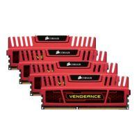 Corsair DDR3 8GB 1600 MHz, Kit Quad Vengeance RED - Pret | Preturi Corsair DDR3 8GB 1600 MHz, Kit Quad Vengeance RED