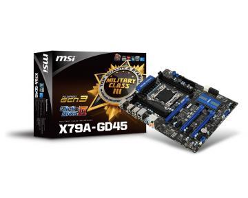 Placa de baza MSI X79A-GD45 socket LGA2011 - Pret | Preturi Placa de baza MSI X79A-GD45 socket LGA2011