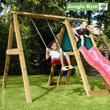 Teren de joaca din lemn olandeze - JungleGym - Pret | Preturi Teren de joaca din lemn olandeze - JungleGym