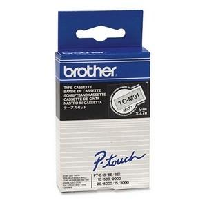 Banda continua laminata 9mm Brother TCM91 - Pret | Preturi Banda continua laminata 9mm Brother TCM91