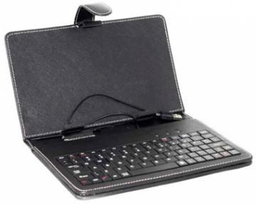 Husa cu tastatura pentru tableta 7" + folie - Pret | Preturi Husa cu tastatura pentru tableta 7" + folie
