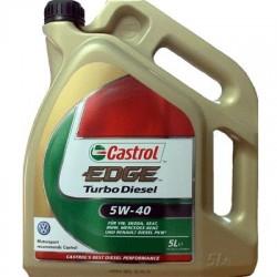 Ulei auto Castrol Edge Turbo Diesel 5W40, 5 litri - Pret | Preturi Ulei auto Castrol Edge Turbo Diesel 5W40, 5 litri