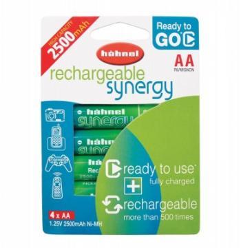 Acumulatori Ni-MH Synergy tip AA 1.25V 2500mAh. Blister cu 4 baterii. - Pret | Preturi Acumulatori Ni-MH Synergy tip AA 1.25V 2500mAh. Blister cu 4 baterii.