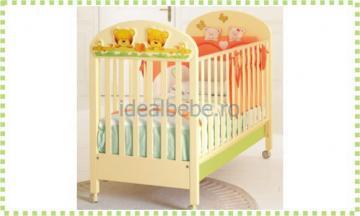 Baby Expert Italia - Patut TENERINO crem-verde - Pret | Preturi Baby Expert Italia - Patut TENERINO crem-verde