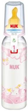 Biberon PP Baby Rose 240 ml, tetina din latex 0-6 luni - Pret | Preturi Biberon PP Baby Rose 240 ml, tetina din latex 0-6 luni