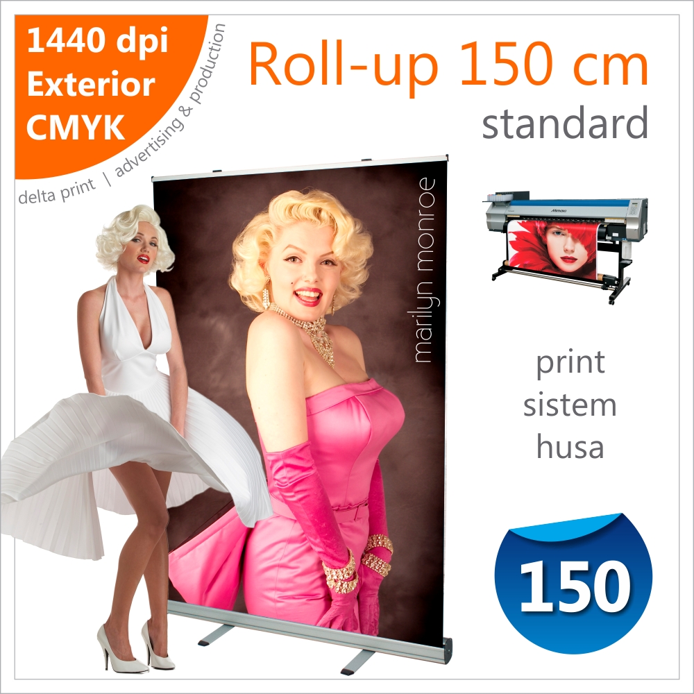 Roll-up 150 x 200 cm Standard – 295 lei - Pret | Preturi Roll-up 150 x 200 cm Standard – 295 lei