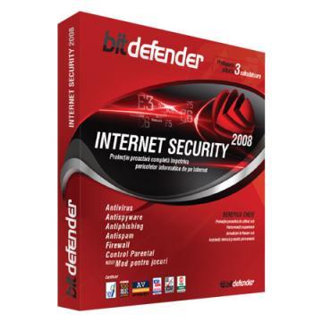 BitDefender Internet Security v2008 RESALES - kit 1 certificat - Pret | Preturi BitDefender Internet Security v2008 RESALES - kit 1 certificat