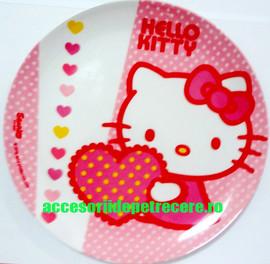 Farfurie plata melamina 20cm HELLO KITTY DREAM - Pret | Preturi Farfurie plata melamina 20cm HELLO KITTY DREAM