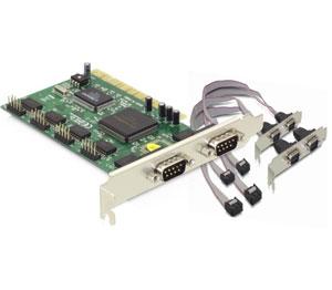 Placa PCI Delock 6 x serial RS232, 89075 - Pret | Preturi Placa PCI Delock 6 x serial RS232, 89075