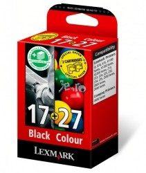 Lexmark 0080D2952, Nr.17+27, Dual Pack - Pret | Preturi Lexmark 0080D2952, Nr.17+27, Dual Pack