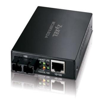 ZyXEL 91-010-142001B, 100TX (RJ-45) to 100FX (ST) Fast Ethernet MM media conver, 91-010-142001B - Pret | Preturi ZyXEL 91-010-142001B, 100TX (RJ-45) to 100FX (ST) Fast Ethernet MM media conver, 91-010-142001B