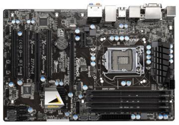 MB LGA1155, Z77 PRO4, 4*DDR3/2800, D-SUB/DVI/HDMI, 1*PCIe3.0 x16, 3*PCI, 4*SATA3/4*SATA2/Raid/GLAN/4*USB3.0 - Pret | Preturi MB LGA1155, Z77 PRO4, 4*DDR3/2800, D-SUB/DVI/HDMI, 1*PCIe3.0 x16, 3*PCI, 4*SATA3/4*SATA2/Raid/GLAN/4*USB3.0