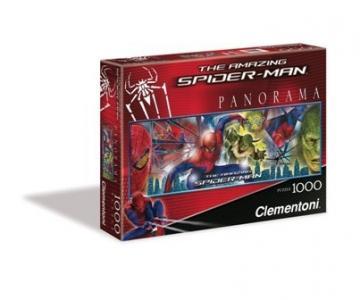 Puzzle Clementoni 1000 Panorama Spiderman - Pret | Preturi Puzzle Clementoni 1000 Panorama Spiderman