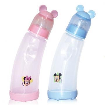 Biberon curbat anticolici, 250 ml, Mickey/Minnie, Bertoni - Pret | Preturi Biberon curbat anticolici, 250 ml, Mickey/Minnie, Bertoni