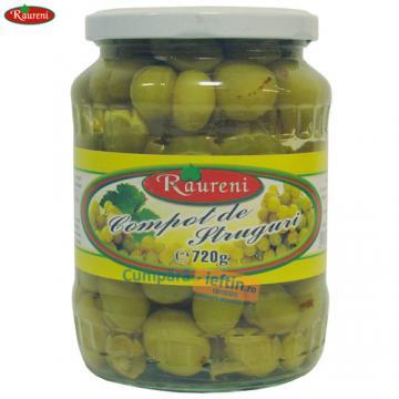 Compot de struguri Raureni 720 gr - Pret | Preturi Compot de struguri Raureni 720 gr