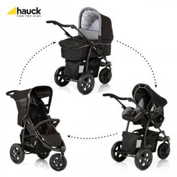 Hauck - Carucior Trio Viper T13 Caviar Grey - Pret | Preturi Hauck - Carucior Trio Viper T13 Caviar Grey