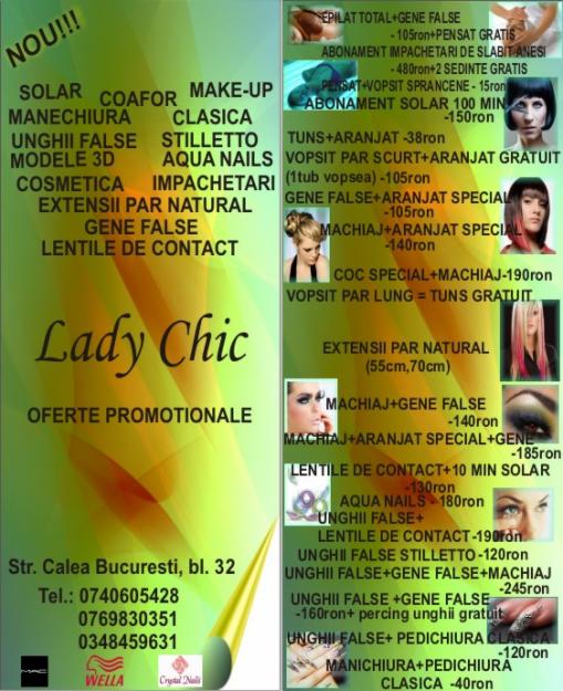 Lady Chic Salon - Pret | Preturi Lady Chic Salon