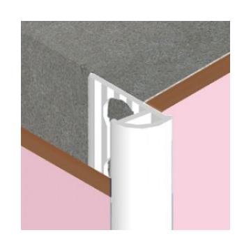 Coltare faianta pentru colt exterior cu adancimea de 12 mm - Pret | Preturi Coltare faianta pentru colt exterior cu adancimea de 12 mm