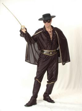 Costum petrecere barbati Zorro - Pret | Preturi Costum petrecere barbati Zorro