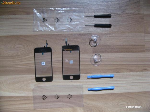 Touch screen digitizer ( Geam ) Original Iphone 3G + Surubelnite + Ventuza - Pret | Preturi Touch screen digitizer ( Geam ) Original Iphone 3G + Surubelnite + Ventuza