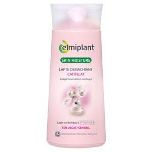 Elmiplant Lapte Demachiant Catifelat pt Ten Uscat si Sensibil 200ml - Pret | Preturi Elmiplant Lapte Demachiant Catifelat pt Ten Uscat si Sensibil 200ml