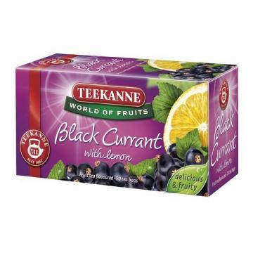 Black Currant with Lemon Ceai Teekanne 20 plic - Pret | Preturi Black Currant with Lemon Ceai Teekanne 20 plic
