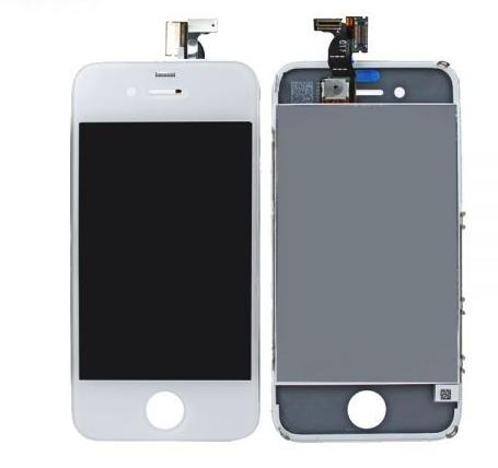 Display LCD cu TouchScreen Geam Iphone 4 White (ALB) Original Nou Sigilat - Pret | Preturi Display LCD cu TouchScreen Geam Iphone 4 White (ALB) Original Nou Sigilat